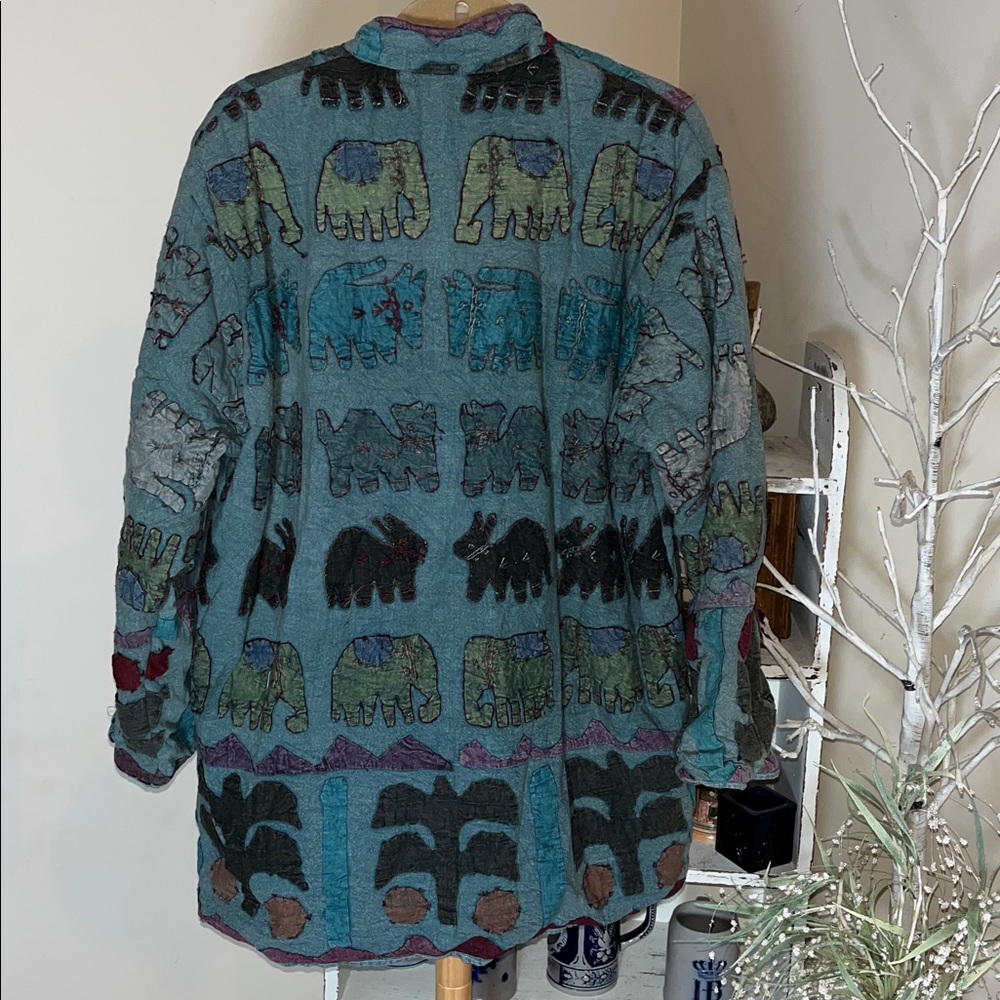 💙Cute Options Free Size and Oversized Thick Quilted Lined Zipper Barn Jacket. - Picture 8 of 10